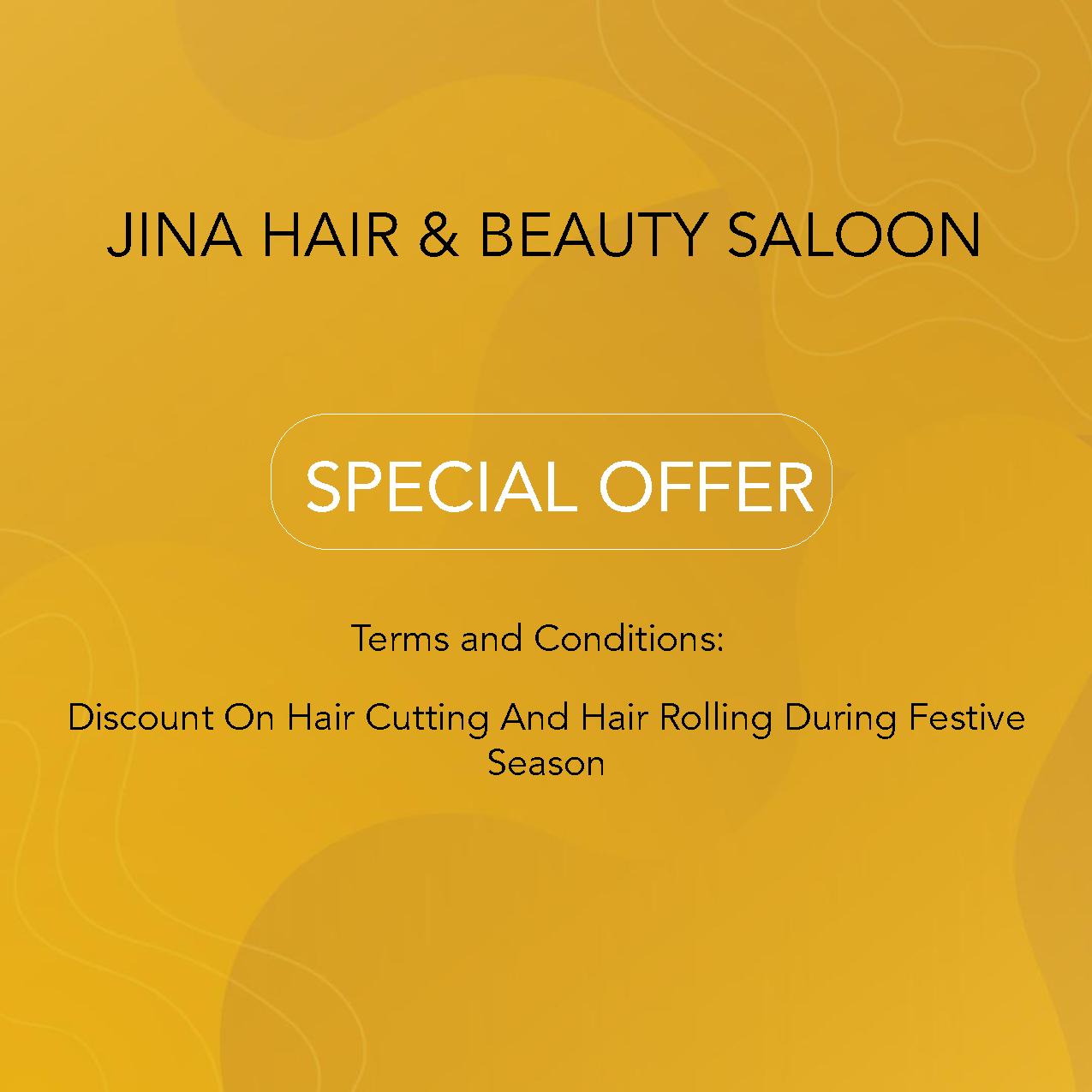 JINA HAIR & BEAUTY SALOON