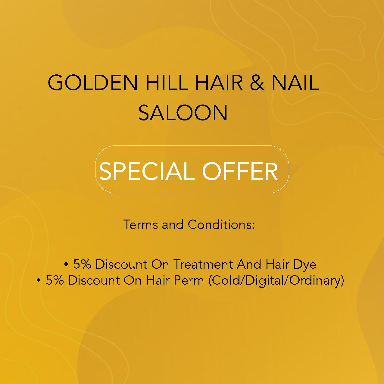 GOLDEN HILL HAIR & NAIL SALOON